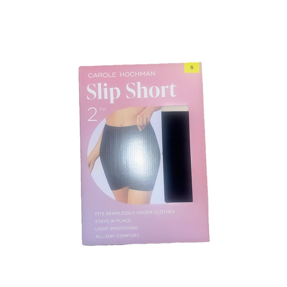 Carole Hochman Women's Slip Shorts 2 PK / S All Day Comfort